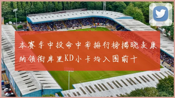 本赛季中投命中率排行榜揭晓麦康纳领衔库里KD小卡均入围前十